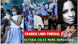 FUNERAL FOR KEYSHIA COLE MUM FRANKIE LON. THIS WILL MAKE YOU CRY FULL VIDEO, REST IN PEACE 💔😭😭