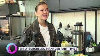 Emily Burghelea, manager part-time
