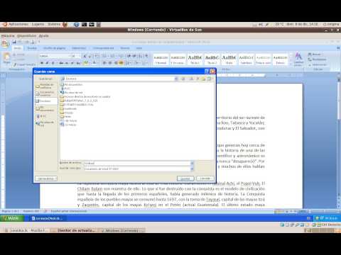 Video: Cómo Guardar Un Documento En Formato .doc
