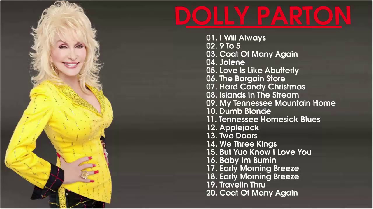 Dolly Parton Greatest Hits   Best Songs of Dolly Parton playlist