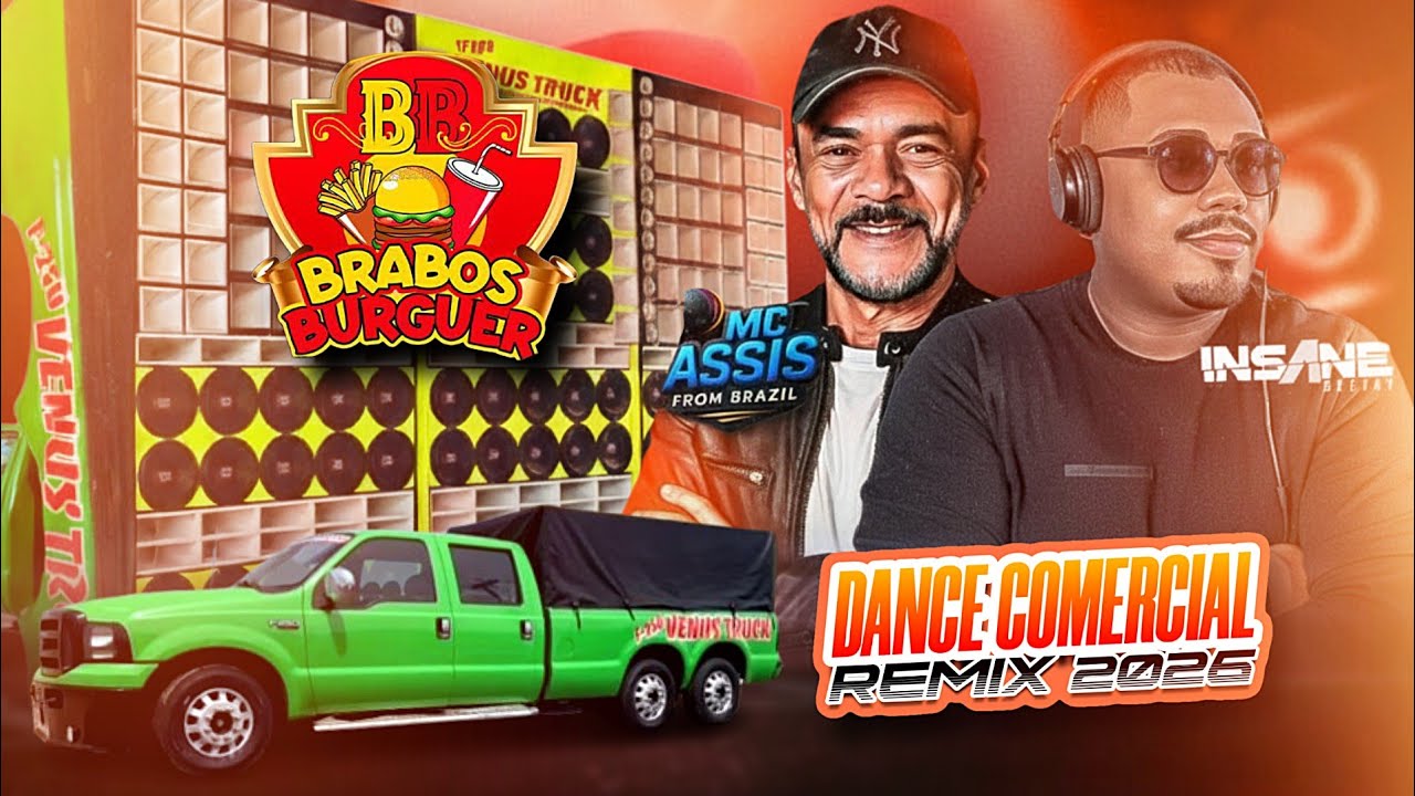 DANCE COMERCIAL REMIX 2026 - INSANE DJ E MC ASSIS 🎤🇧🇷 EXCLUSIVAS BRABOS BUGUER 2026