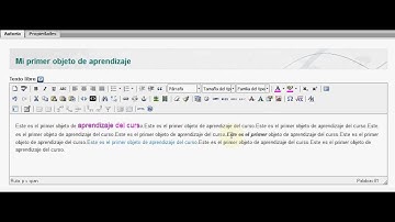 Modificar formato de texto en exeLearning. MEDUTIC