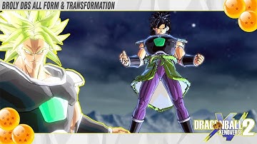 DBS Broly New Transformation, Skills & Costumes Preset | Dragonball Xenoverse 2