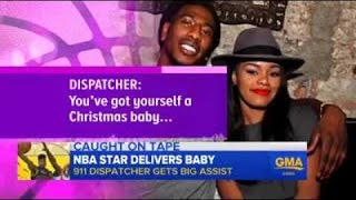 Teyana Taylor and Iman Shumpert talking about the birth of their baby
