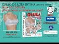 Curso de ropa interior. ¿Cómo hacer un brassier? - Video 61