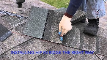How to Install Ridge Cap | Short Version
