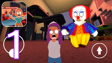 Floor is Lava Parkour Run - Clown Lava Parkour Escape - Gameplay Walkthrough Part 1 (Android, iOS)