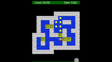 Sokoban solution level 25