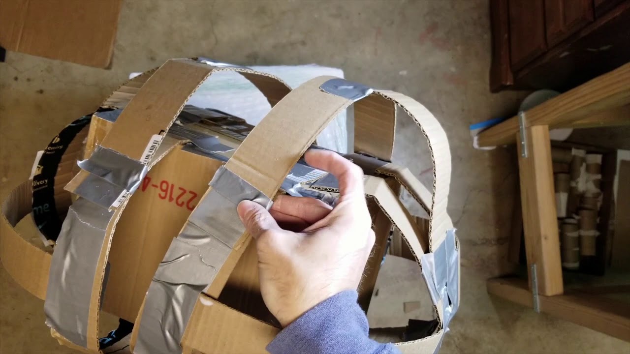 Big Head Project: Construction of Head Form Using Cardboard