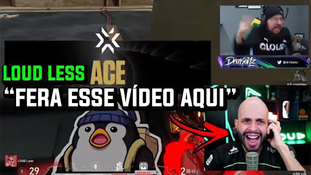 PLAYHARD VENDO A REAÇÃO DO MUNDO NO ACE DO LESS
