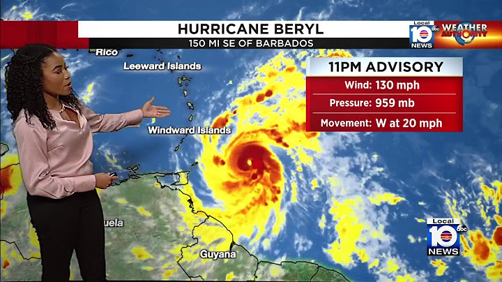 Beryl strengthens into dangerous Category 4 Hurricane