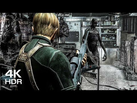 Resident Evil 4 Remake - Regenerator First Encounter (4K 60FPS) 