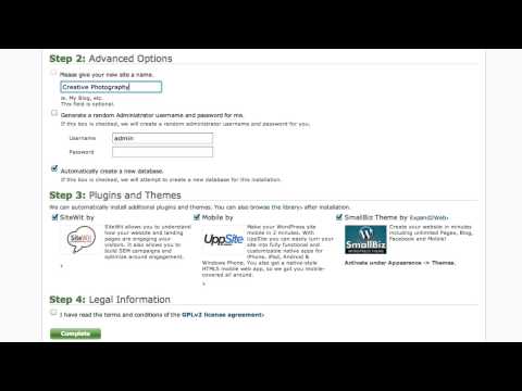 Installing WordPress with Simple Scripts