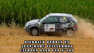 Rallye Terre De Langres 2023 - Citroën Saxo Vts N109 - Pierrick Perrin Et Jean-Marc Vuillermoz