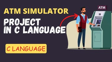 ATM SIMULATOR in C LANGUAGE|ATM Machine Application|C Language Project|Programmersbhava