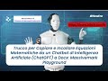 Trucco per Copiare e Incollare Equazioni Matematiche da un Chatbot   a Docx: Massivemark Playground
