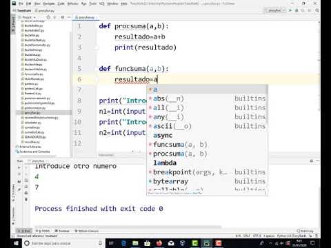 Procedimientos y funciones en Python TIC 2 Bachillerato IES Monterroso ...