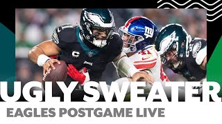 Eagles survive an ugly game vs. Giants | Eagles Postgame Live