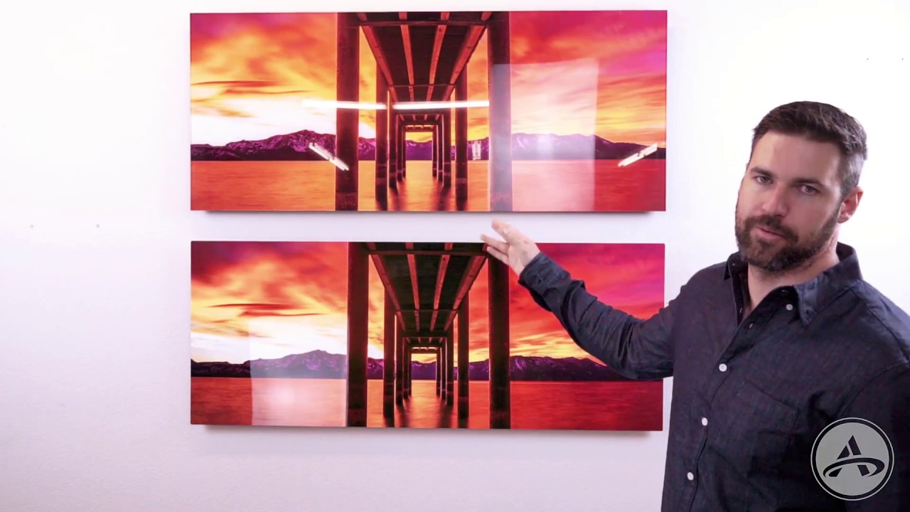 Acrylic Prints vs. Metal Prints- Artbeat - YouTube