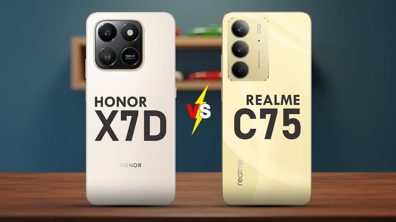 HONOR X7D vs REALME C75 - Which is Better for Your Budget?