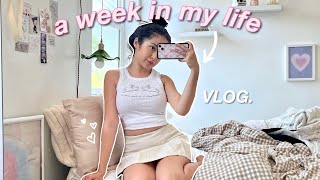 productive daily life vlog 🎧💌  realistic summer routine, what i wear + outfit ideas (ft. Lewkin)