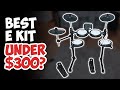 Електронна ударна установка Donner Music DED-80 5 Drums 3 Cymbals with Drum Throne/Sticks Headphone Audio Cable EC3414