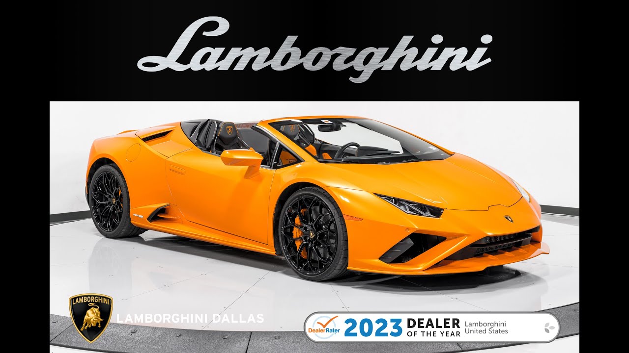 2022 Lamborghini Huracan EVO 2 Spyder LC921 - YouTube