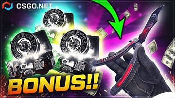 CSGONET $2000 FROM MINING CASES! Mycsgo Csgonet промокод Promo Code
