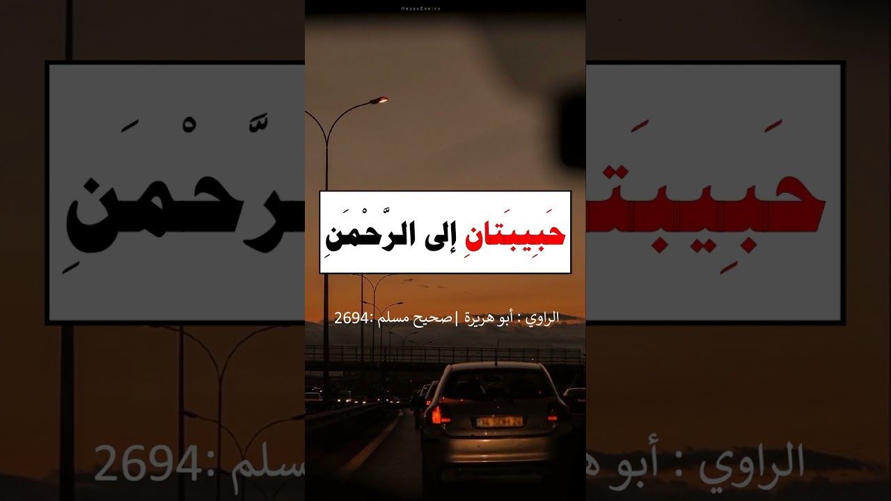 كلمتان خفيفتان على اللسان - الشيخ عبد الرزاق البدر