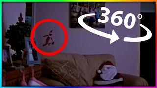 360 Video I *REAL* Elf On A Shelf Caught Moving On Camera! VR 360 Video (Elf On The Shelf VR 360)