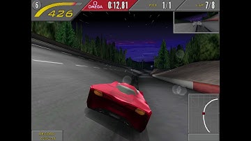 Need For Speed II SE - Proving Grounds Speedrun-0:42.680//Best Lap//Wild//Backwards