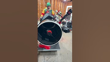 M27 Dumbbell Nebula through my 16’’ Telescope. #astronomy #space #telescope #fypシ