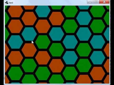 LibGdx Features - Hexagonal Tilemap test
