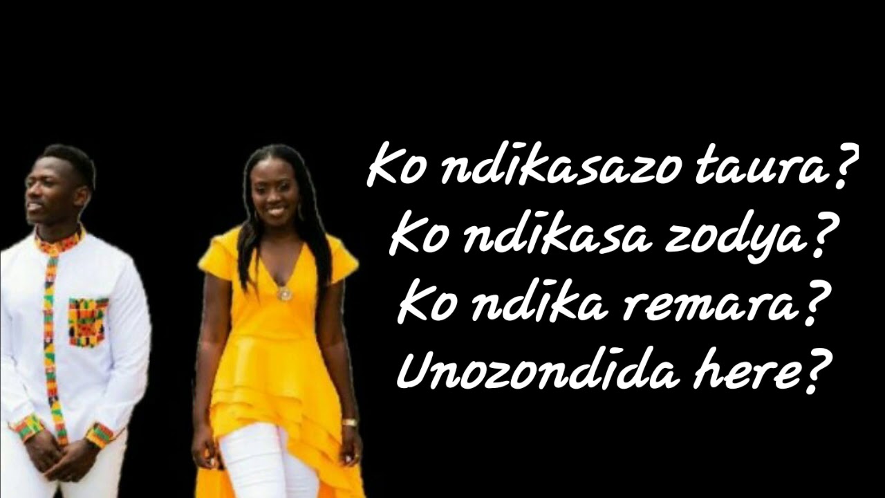 Brian Nhira   Unozondida here Lyrics Video 