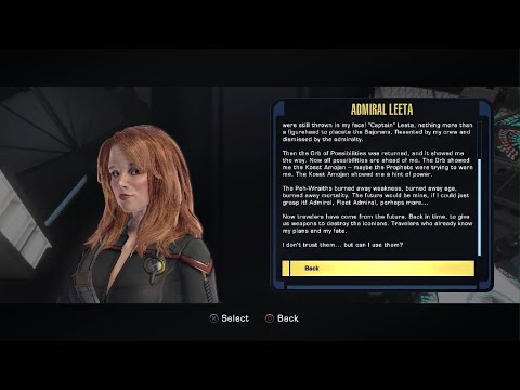Mirror Universe Admiral Leeta in Star Trek Online