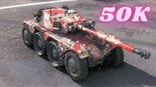 50K Spot Damage Panhard EBR 105 & EBR 105 & EBR 105 World of Tanks Replays The best tank game