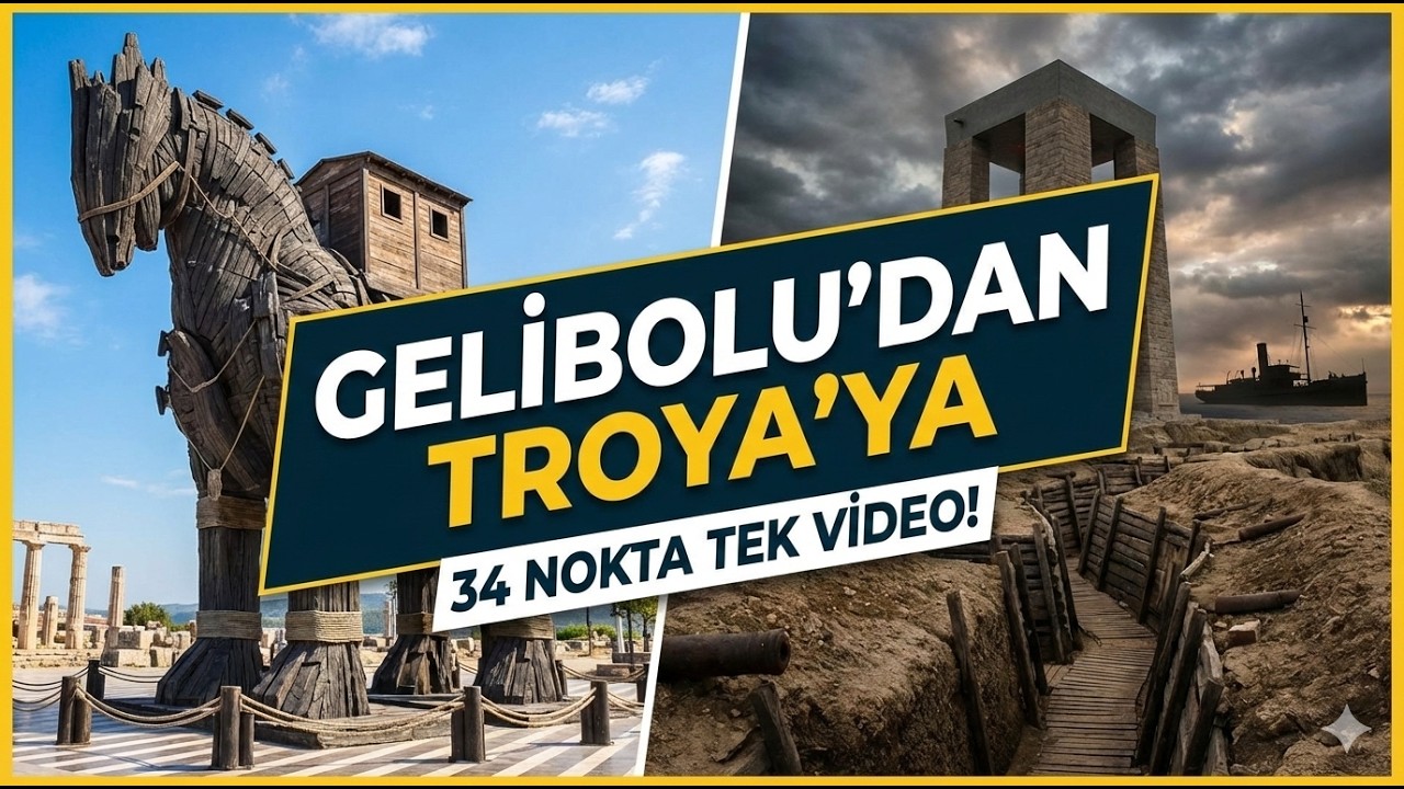 Adım Adım Çanakkale: Şehitlikler, Troya ve Müzeler Turu