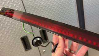 FYI on OEM Ford 03/04 Cobra 3rd brake light fine scratches from the factory