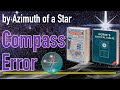 Compass Error by Azimuth of a Star. Поправка компаса по звезде
