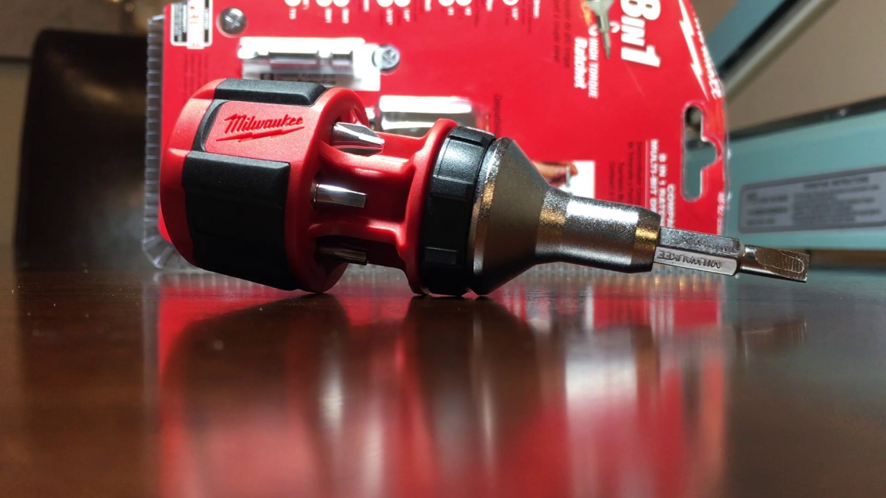 Milwaukee 48-22-2320 Compact Ratcheting Multi Bit Driver