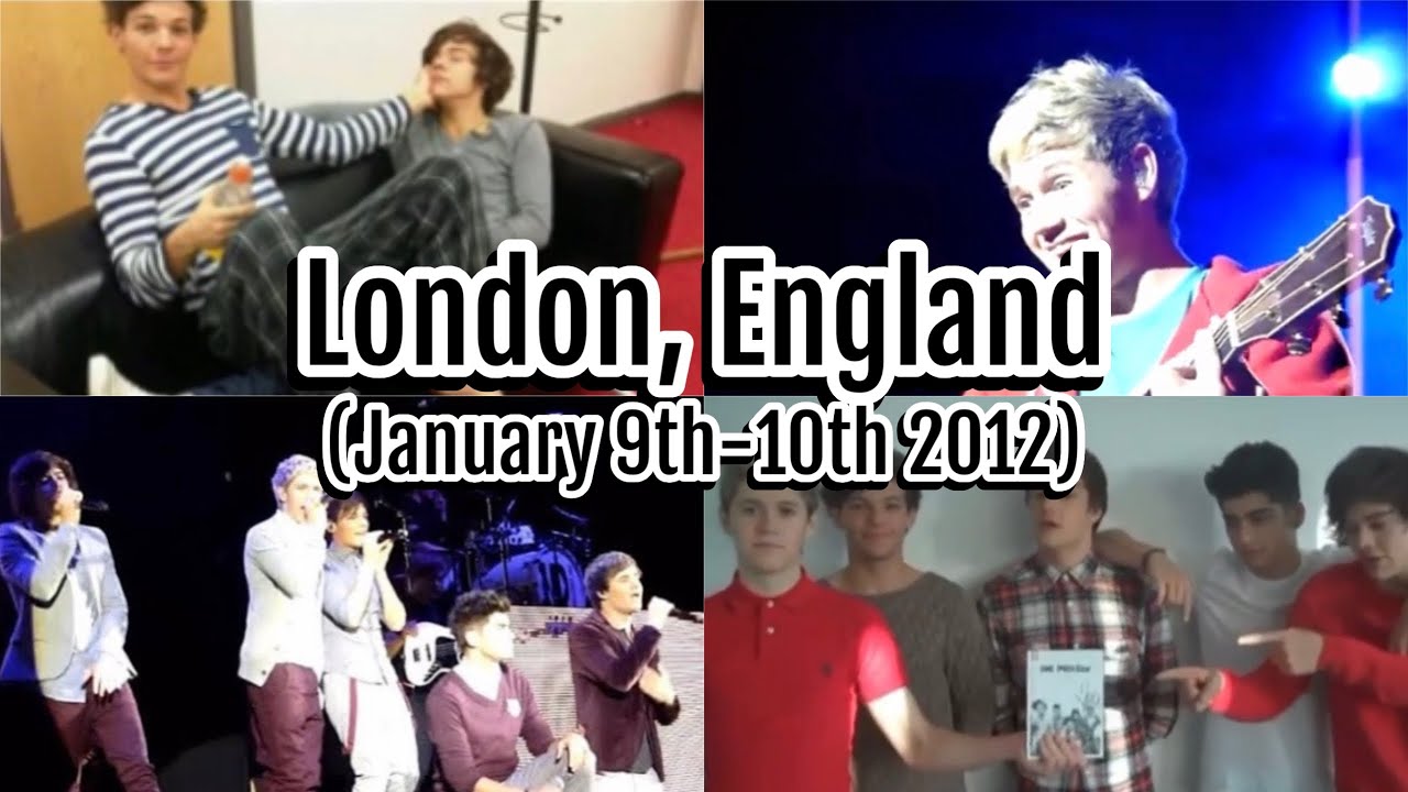 One Direction Timeline January 9th-10th 2012 - YouTube