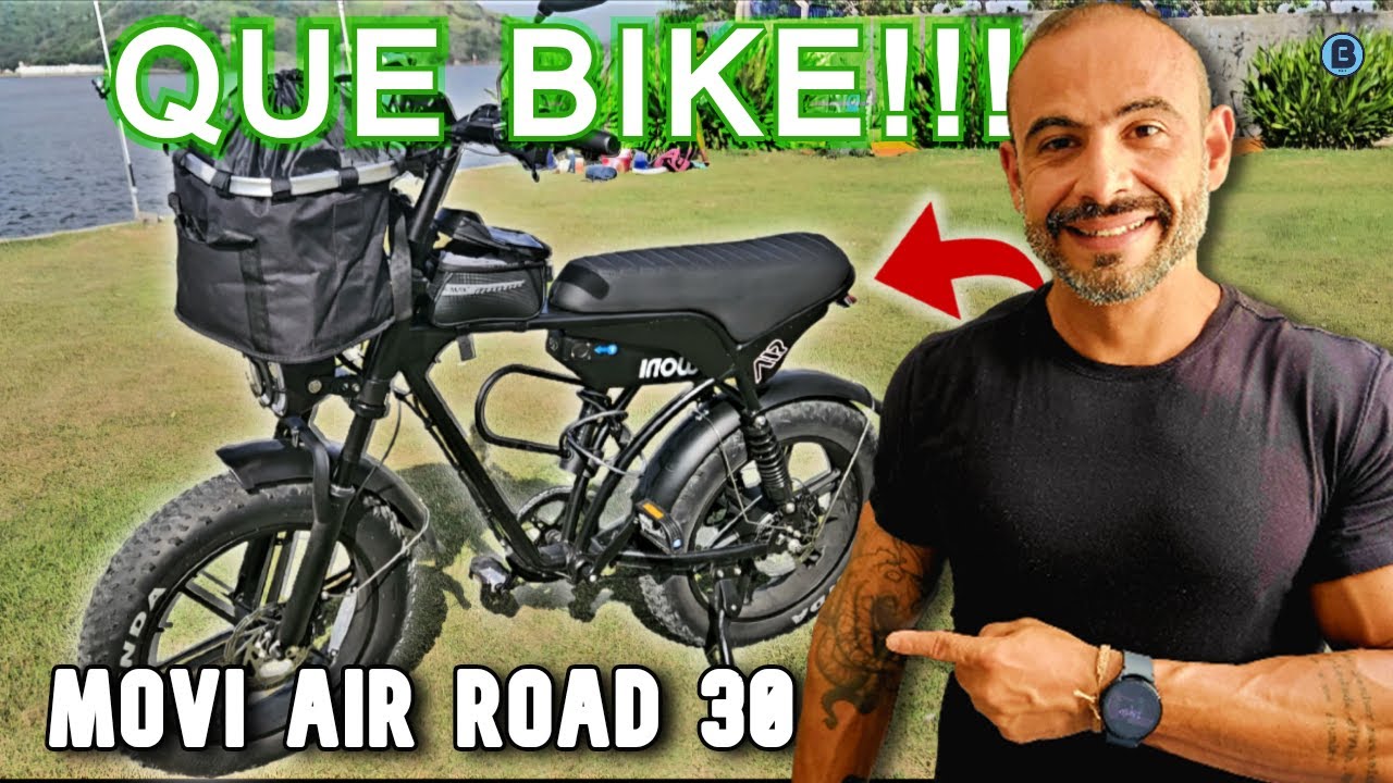 BIKE ELÉTRICA MOVI - AIR ROAD 30 - UNBOXING E DETALHES #bikeeletrica #movi #inow