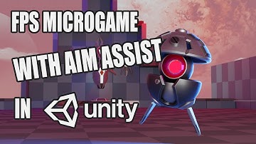 Unity FPS Microgame: Playthrough with Aim Assist Enabled! #unity #gamedev #indiegame