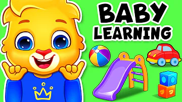 Baby Learning With Lucas & Friends | Learn To Talk, First Words, Outdoor Playground, Kids ABC Song