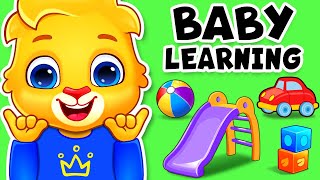 Baby Learning With Lucas & Friends | Learn To Talk, First Words, Outdoor Playground, Kids ABC Song screenshot 4