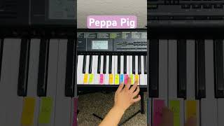 PeppaPig peppapig piano howtoplaypiano music pianocover pianotutorial pianolessons