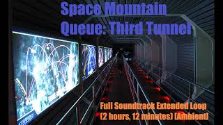 Space Mountain Wdw Queue Soundtrack Third Tunnel Ambient Music Extended Loop 2 Hr 12 Min