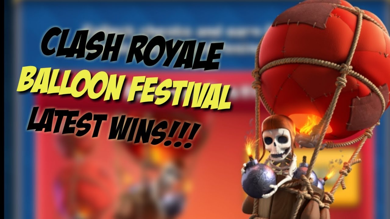Clash Royale New Balloon Deck Festival Gameplay || Best Deck In Balloon Festival || 👌