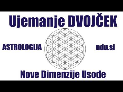 Video: Rože-maskote Zodiakalnega Znamenja Dvojčki