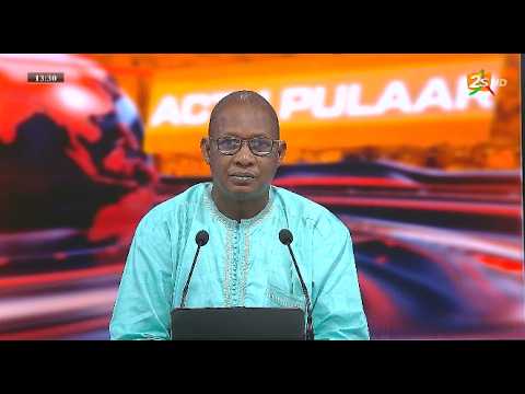 Suivez Actu pulaar 13h, l'actualité en pulaar - Par Hamet Ly | 25 Mars 2025